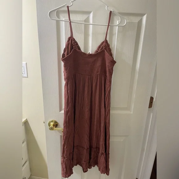 Blush Maxi Dress in Rust Brown - Picture 3 of 3